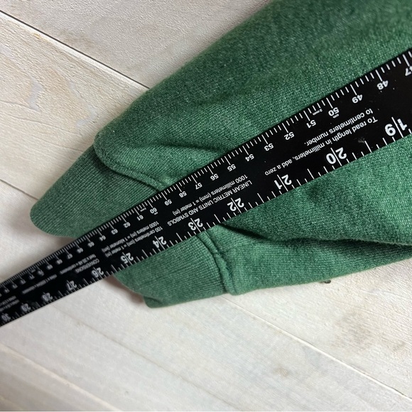 Carhartt Sweatshirt Boys XL 16 Hoodie Relaxed Fit Green Spell Out Logo Pocket - Picture 9 of 10